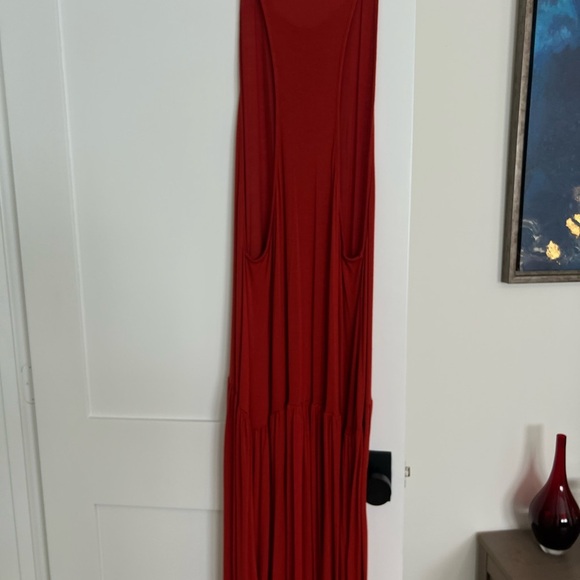 BURU Red Sleeveless Dress - Picture 3 of 5